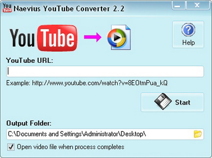 Naevius YouTube Converter 2.3 portable